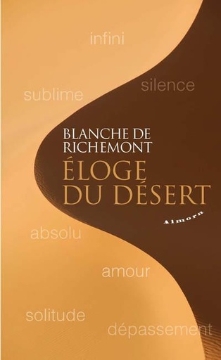 Couverture du livre éloge du désert de Blanche de Richemont
