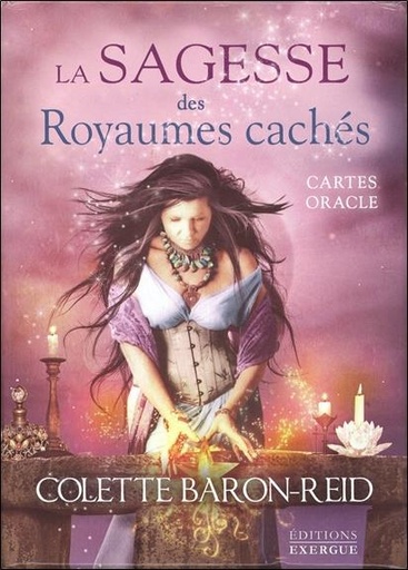 Couverture du livre La Sagesse des Royaumes Cachés (Coffret) de Colette Baron-Reid
