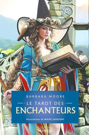 Couverture du livre Coffret le tarot des enchanteurs de Barbara Moore