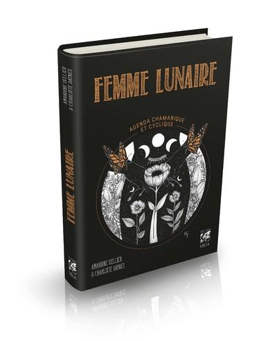 Couverture du livre Agenda femme lunaire de Amandine Sellier
