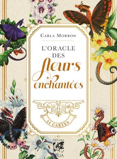 Couverture du livre L'oracle des fleurs enchantées de Carla Morrow