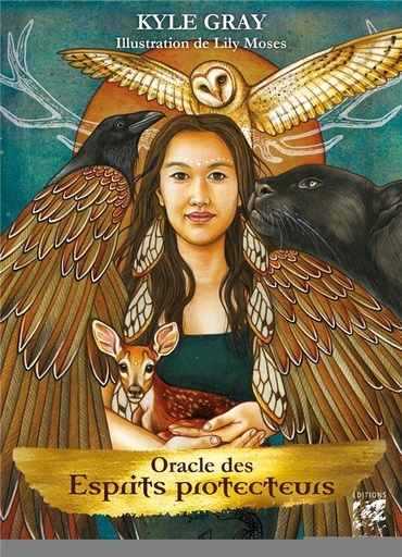 Couverture du livre Oracle des esprits protecteurs de Kyle Gray