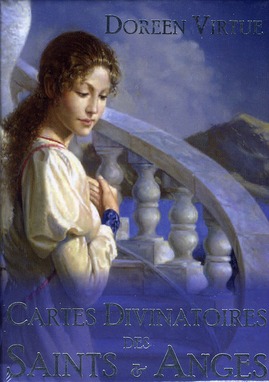 Couverture du livre Cartes divinatoires des saints et des anges (Coffret) de Doreen Virtue