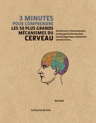 Couverture du livre 3 minutes pour comprendre les 50 plus grands mécanismes du cerveau de Anil Kumar Seth