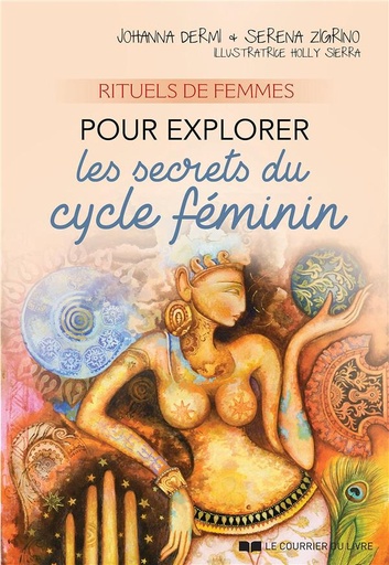 Couverture du livre Rituels de femmes pour explorer les secrets du cycle féminin de Johanna Dermi