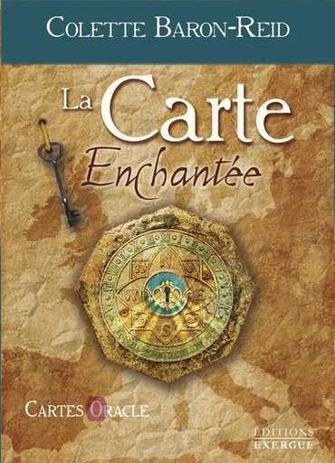 Couverture du livre La carte enchantée (coffret) de Colette Baron-Reid