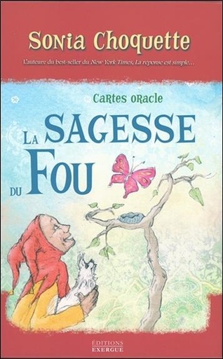 Couverture du livre La sagesse du fou (Coffret) de Sonia Choquette