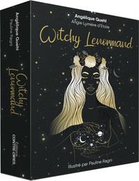 Couverture du livre Witchy lenormand (coffret) de Angélique Guehl