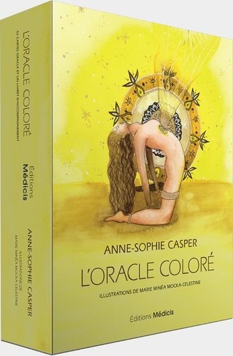 Couverture du livre L'oracle colore de Anne-Sophie Casper