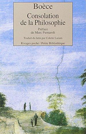 Couverture du livre Consolation de la philosophie de Anicius Manlius Severinus Boethius