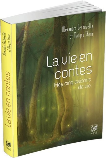 Couverture du livre La vie en contes ; mes cinq saisons de vie (1 cd audio) de Alexandra Dechezelle