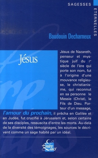 Couverture du livre Jésus de Baudouin Decharneux