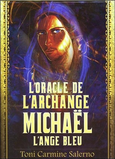 Couverture du livre L'oracle de l'archange Michaël l'ange bleu (Coffret) de Toni Carmine Salerno