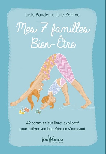 [9782889119288] Mes 7 familles bien être ; 49 cartes et leur livret explicatif pour activer son bien-être en s'amusant (49 cartes)