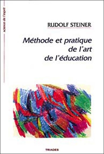 Couverture du livre METHODE ET PRATIQUE de Rudolf Steiner