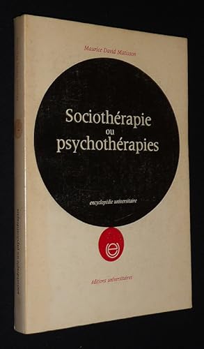 Couverture du livre SOCIOTHERAPIE de A préciser