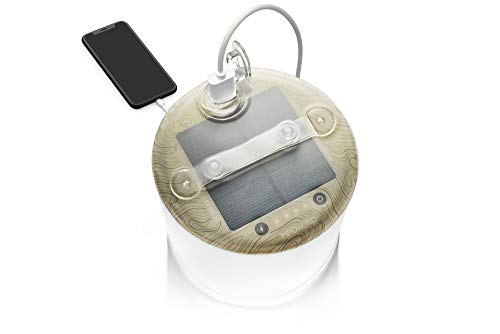 [ATMPLU1404-001] Lampe solaire gonflable et étanche avec chargeur mobile intégré - 12,7cm 135 lumens