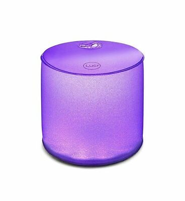 [ATMPLU1003-005] Lampe solaire gonflable et étanche - 12,7cm - 10 multi color leds