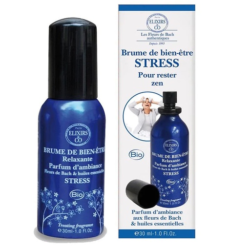 [3584850009132] Bach Spray d'ambiance Stress BIO | 30 ml