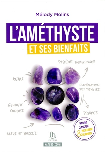 [9782955155486] L'Améthyste et ses bienfaits - Naturo classique & Hildegarde de Bingen