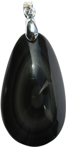 [3660341401095] Pendentif Obsidienne