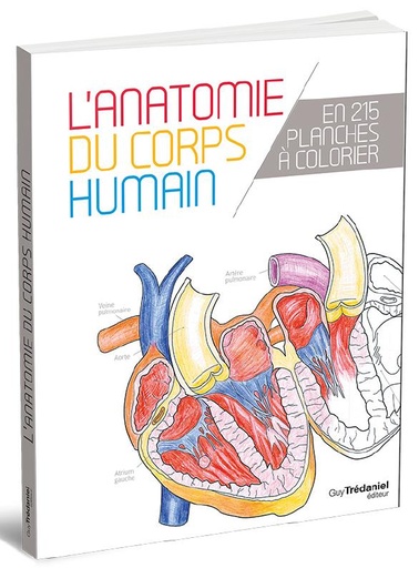 [9782813213631] L'anatomie du corps humain, en 25 planches à colorier