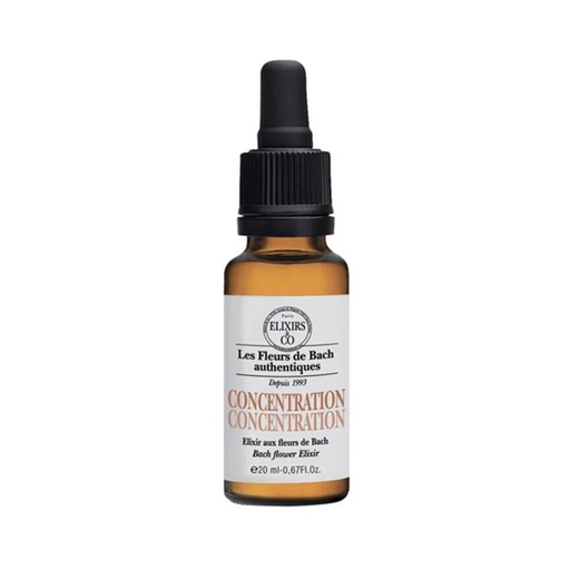 [3584850009118] Bach Combi Elixir Concentration BIO -- 20 ml