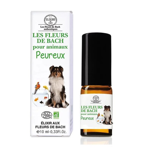 [3584850040135] Elixir de Bach animaux de compagnie craintifs BIO | 10 ml