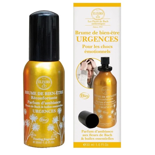 [3584850009149] Bach Spray d'ambiance Urgence BIO | 30 ml