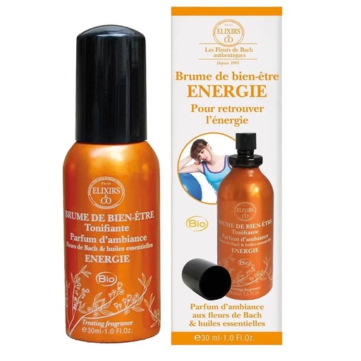 [3584850009170] Bach Spray d'ambiance Energie BIO | 30ml