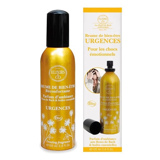 [3584850009187] Bach Spray d'ambiance Urgence grand BIO | 100 ml