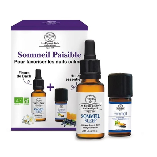 [3584850002010] Bach set sommeil paisible | 5/20ml