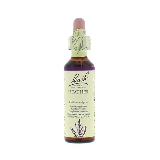 [0741273005537] Fleurs de Bach Heather | 20 ml