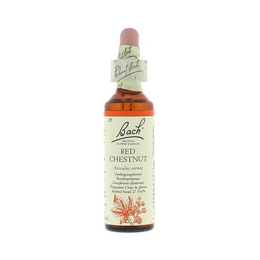 [0741273006633] Fleurs de Bach Red Chestnut | 20 ml