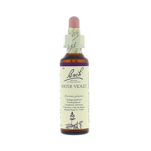 [0741273007531] Fleurs de Bach Water violet | 20 ml