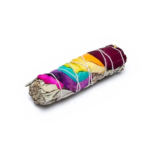 [8720512973600] Smudge de sauge blanche / pétales chakra S set de 2 | ±30g