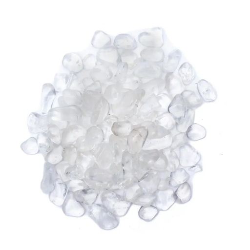 [8720512973815] Cristal de roche Pierres roulées | ±1-3cm; ±500g