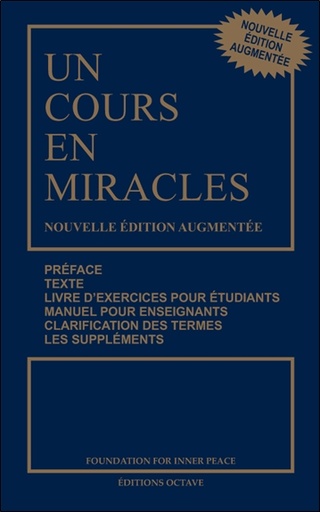 [9782924968147] Un cours en miracles - Nouvelle édition augmentée - Format poche