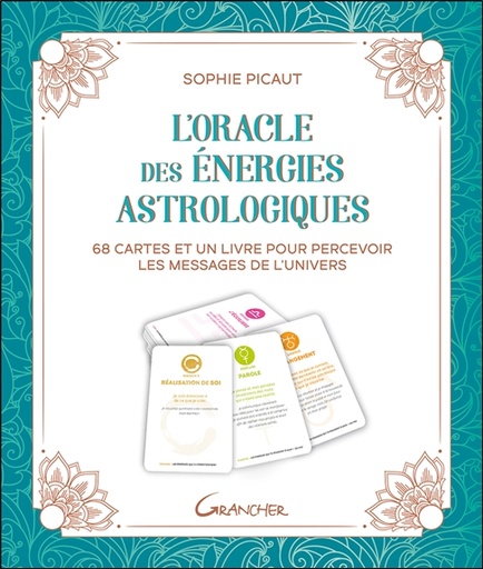 [9782733915226] L'oracle des énergies astrologiques - Coffret - 68 cartes et un livre pour percevoir les messages de l'univers