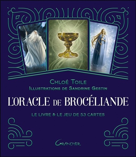 [9782733915431] L'Oracle de Brocéliande - Le livre & le jeu de 53 cartes - Coffret