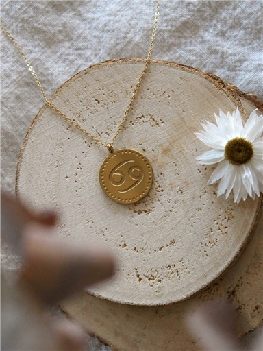 [3660341716205] Collier Signe astrologique Cancer