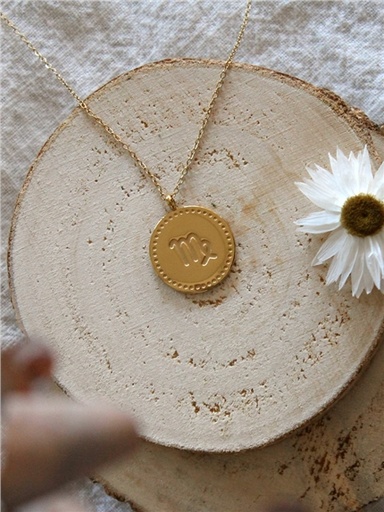 [3660341716229] Collier Signe astrologique Vierge