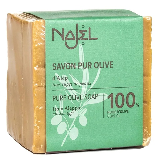[3760061220461] Savon d'Alep 100% huile d'olive | 200 g