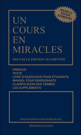 [9782924968154] Un cours en miracles - Nouvelle édition augmentée brochée