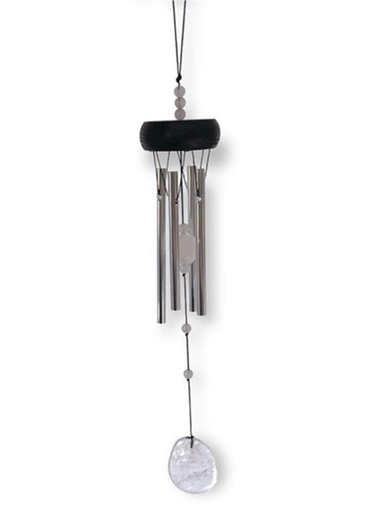 [3660341723999] Carillon à vent Cristal de roche 33 cm