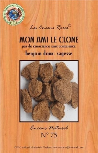 [8857125565875] Encens Mon ami le clone 25 g