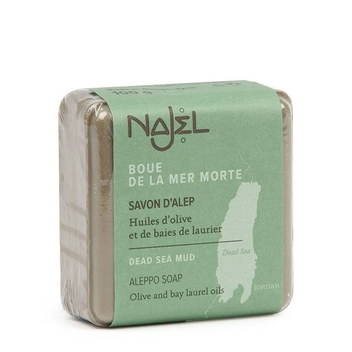 [3760061223820] Savon d'Alep à la boue de la Mer Morte | 100 g