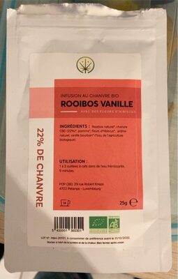 [GH303-780-024] Tisane Bio CBD Rooibos Vanille