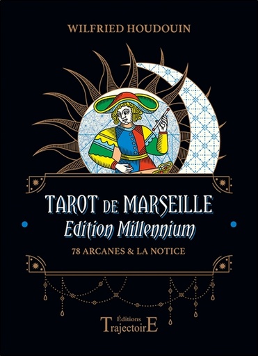 [9782841978649] Tarot de Marseille édition Millennium - 78 arcanes & la notice - Coffret