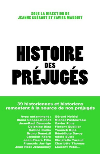 [9791037508393] Histoire des préjugés